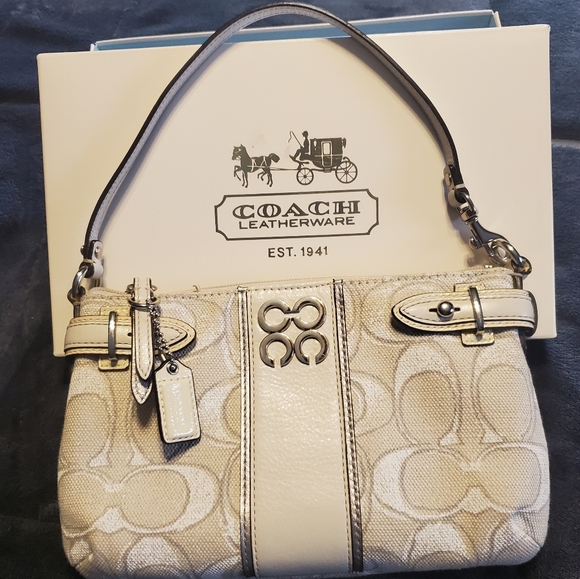 Coach Handbags - Coach large signature wristlet